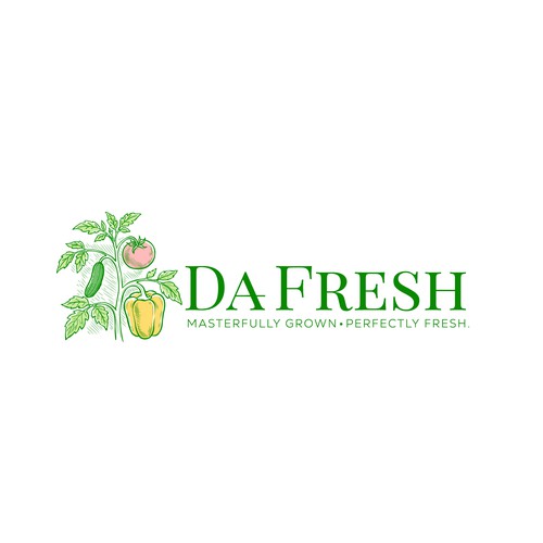 Timeless brand with the title 'DaFresh Concept logo'