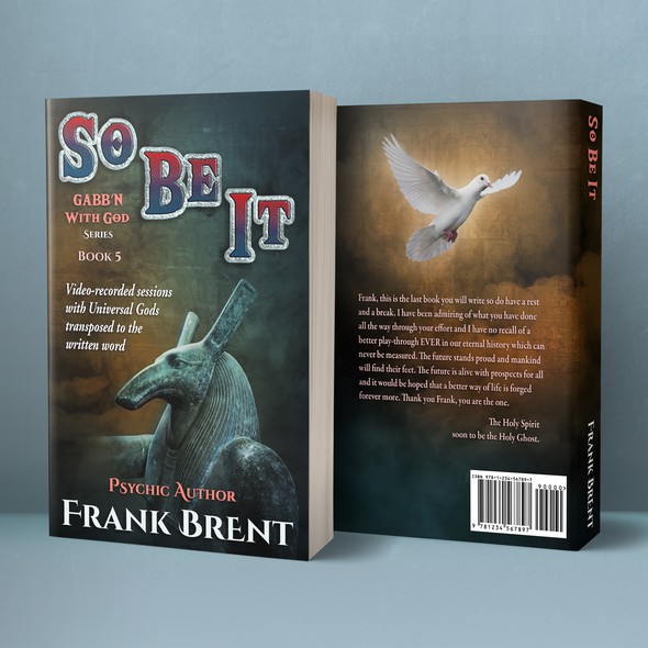 Mystical design with the title 'Book cover design for the fifth book in the "Gabb'n With God" series'