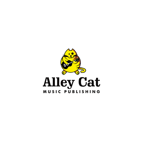 Brush logo with the title 'Alley Cat'