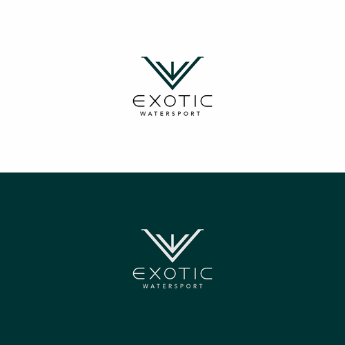 Marine logo with the title 'Elegant Logo for a Luxury Marine Lifestyle Brand'
