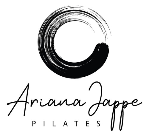 Pilates logo with the title 'Logo designed for a  Pilates stuido'