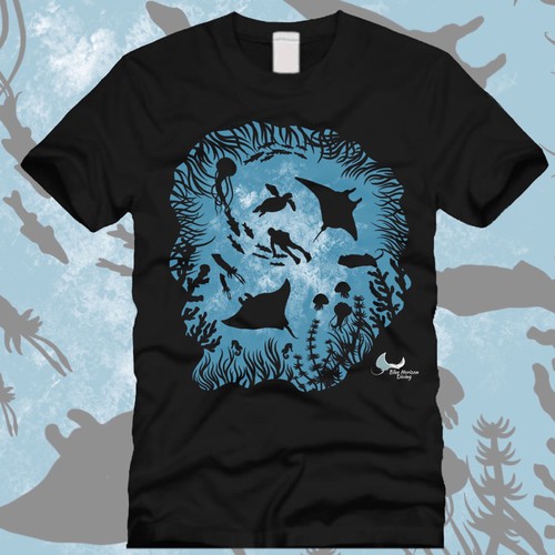 Ocean t-shirt with the title 'Ocean Graphic'