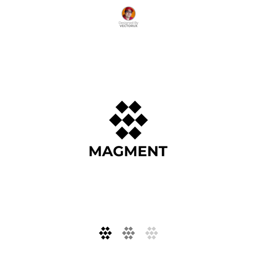 Wireless design with the title 'Magment Logo'