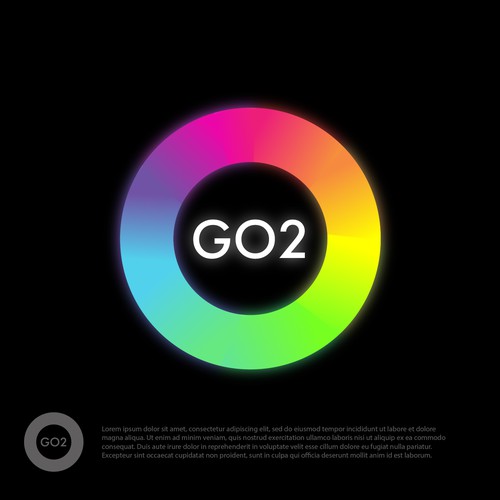 LED logo with the title 'Logo for LED company'