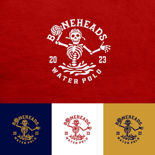 Bone logo with the title 'boneheads '