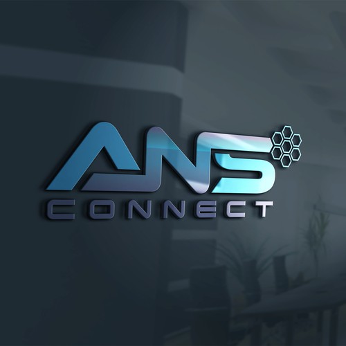 Fiber logo with the title 'Logo for a fiber optic company'