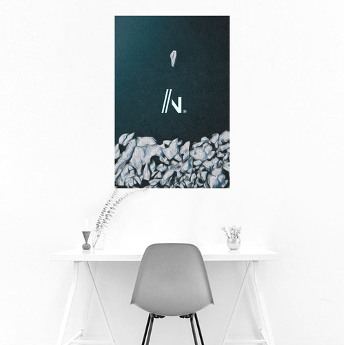 North brand with the title 'Clever logo design depicting the true north.'