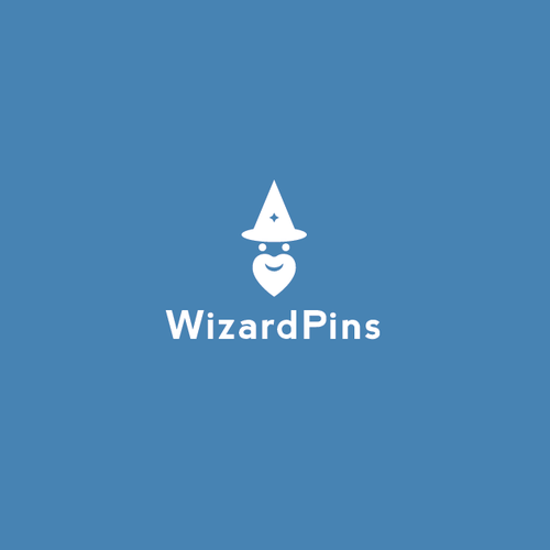 Harry potter logo with the title 'Wizard Pins'