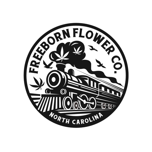 Moving design with the title 'Freeborn Flower Co.'