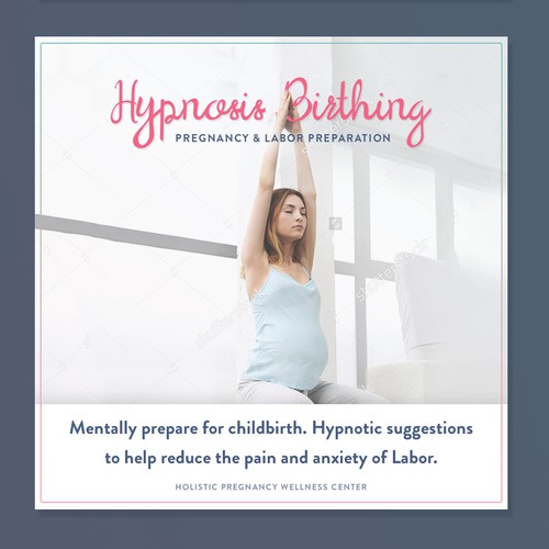 ITunes design with the title 'Hypnosis Birthing'