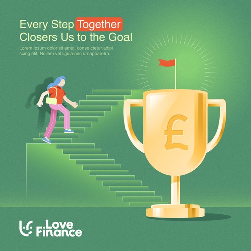 Branding illustration with the title 'Graphic Style for a Brand'