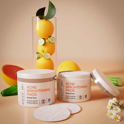 Face design with the title '3d Product Rendering'