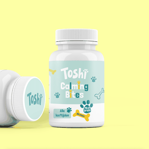 Cute label with the title 'Dog-treats '