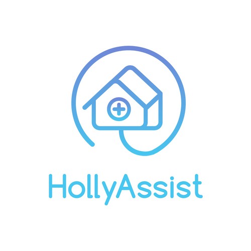 Holy design with the title 'Logo Submission - Holly Assist'