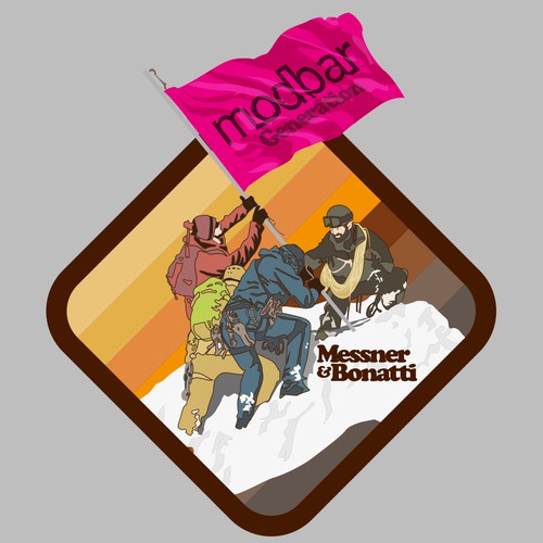 Retro artwork with the title 'Modbar Generation'