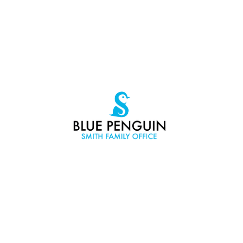 Penguin brand with the title 'Modern Logo Design for Office Company'
