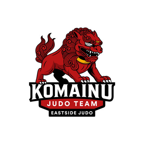 Dojo logo with the title 'Komainu Eastside Dojo'