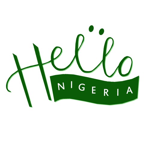 Hello logo with the title 'Hello Nigeria Celebration design for dakoja'