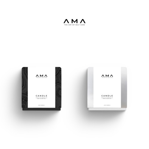 Pattern brand with the title 'Logo concept for AMA'
