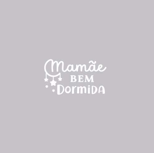Mother design with the title 'Mamae bem dormida'