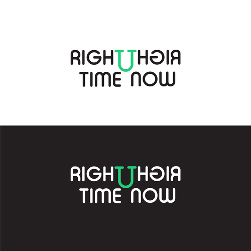 Right design with the title 'right time right now'