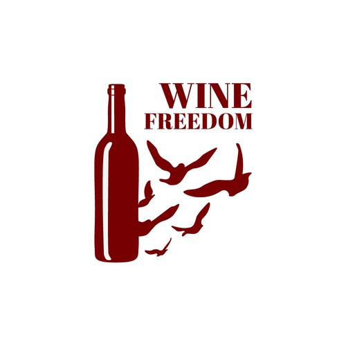 Advocacy logo with the title 'Wine Freedom'