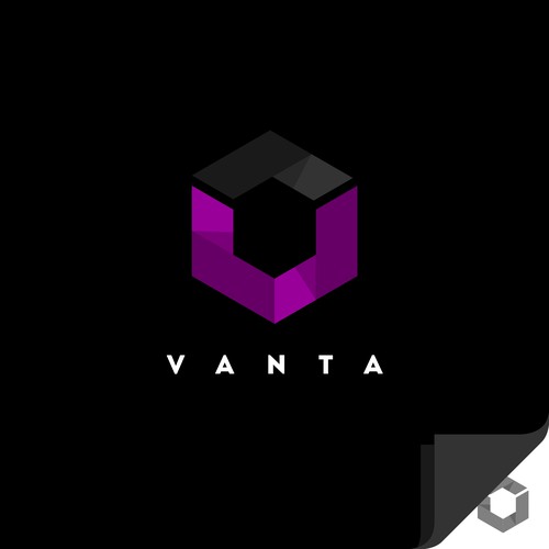 Block logo with the title 'VANTA'