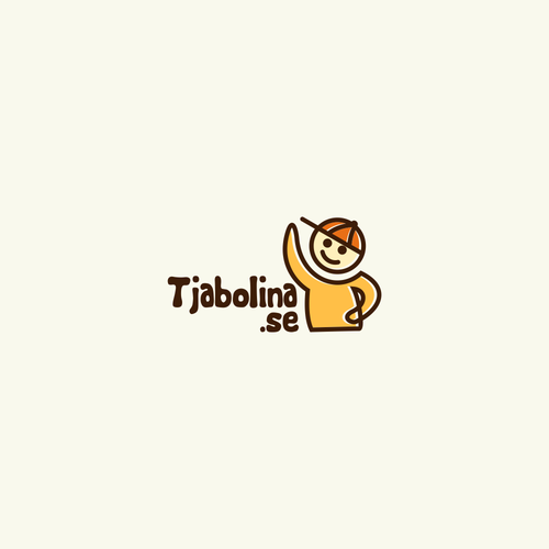 Boy logo with the title 'Tjabolina.se'
