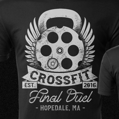 Crossfit t shirt designs on sale