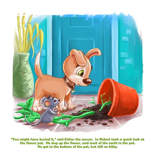 Dog book cover with the title 'Help The Gift Inc. with a new book or magazine cover'