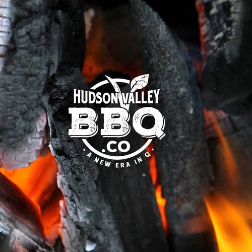 Roast design with the title 'BARBECUE CONCEPT'