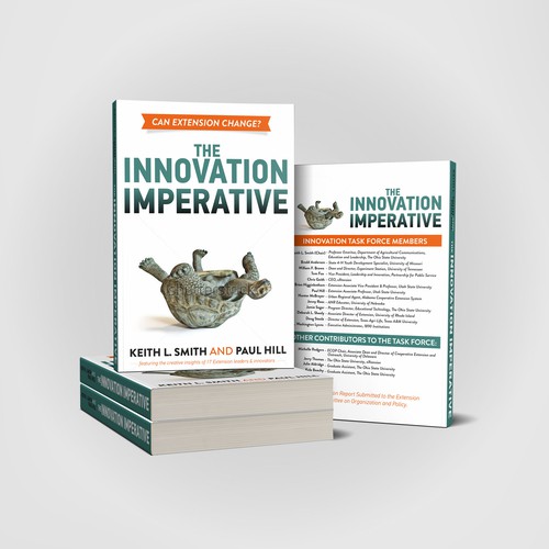 Green book cover with the title 'The Innovation Imperative'