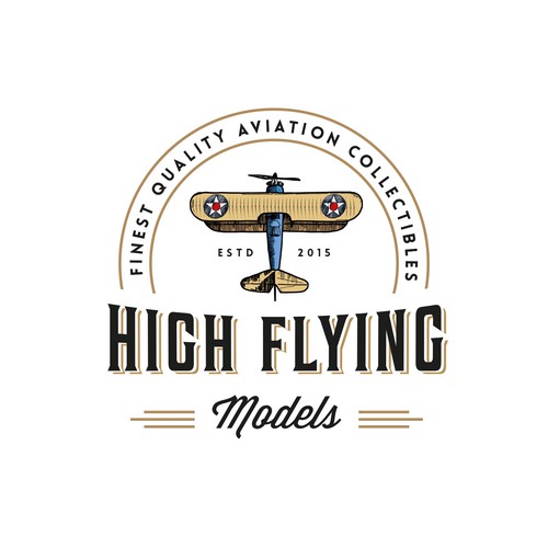 Art logo with the title 'Logo for High Flying'