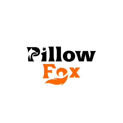Pillow logo with the title 'Contest Logo for Pillow Fox'