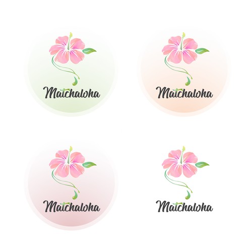 Hibiscus logo with the title 'Matchaloha'