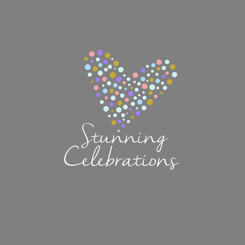 Event brand with the title 'Stunning Celebrations'
