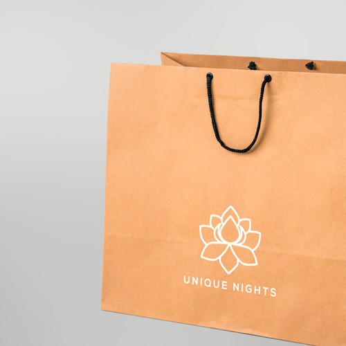 Lotus brand with the title 'Logo design for flower, gift, wedding shop'