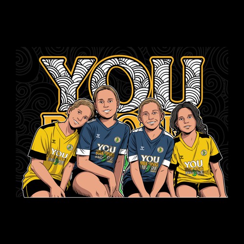 Gaming t-shirt with the title 'Children football'