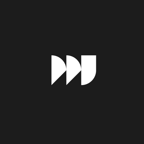 Mj logo with the title 'Brandmark-NR2205'