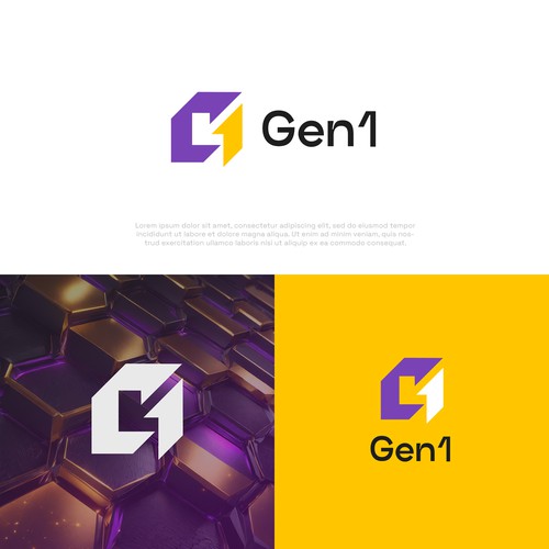 Cryptocurrency logo with the title 'Logo design'