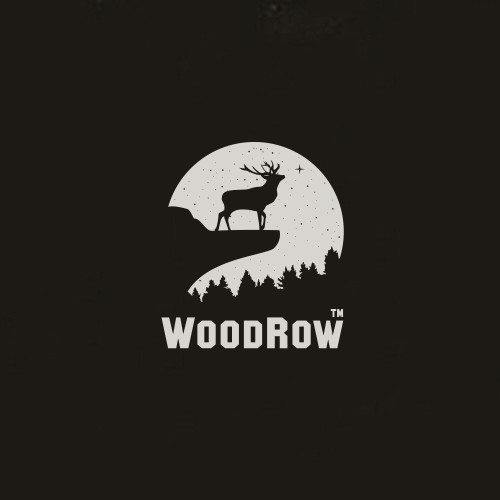 Woods design with the title 'Logo for Outdoor Retail Store'