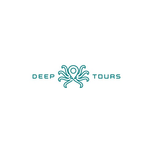 Scuba logo with the title '"Ok-to-push" (Deep Tours)'