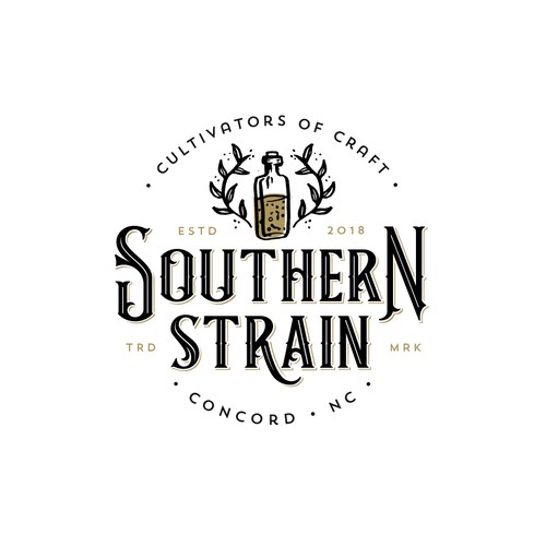 Brewery logo with the title 'Southern Strain Logo'