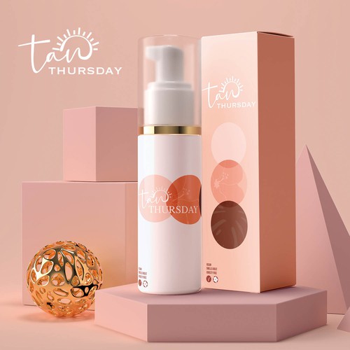 Tanning logo with the title 'Tan Thursday'