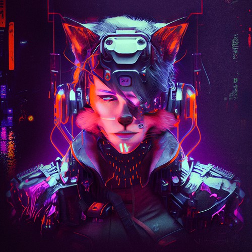 Science fiction design with the title 'Poster '