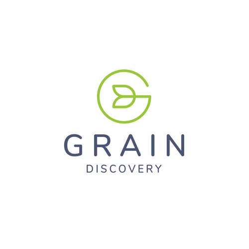 Grain logo with the title 'Grain discovery logo'