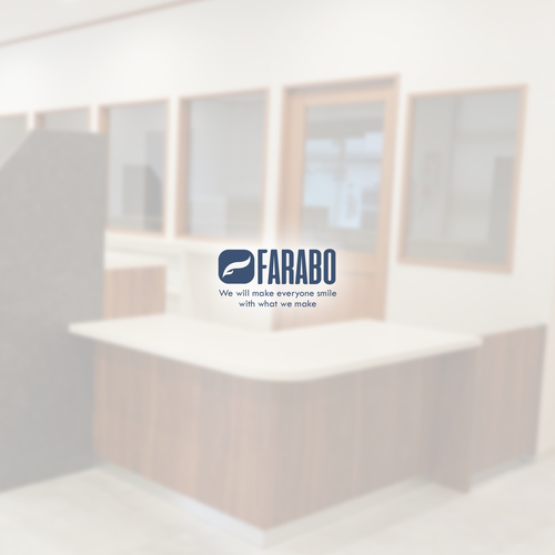 Furniture brand with the title 'FARABO ( Winning Logo )'