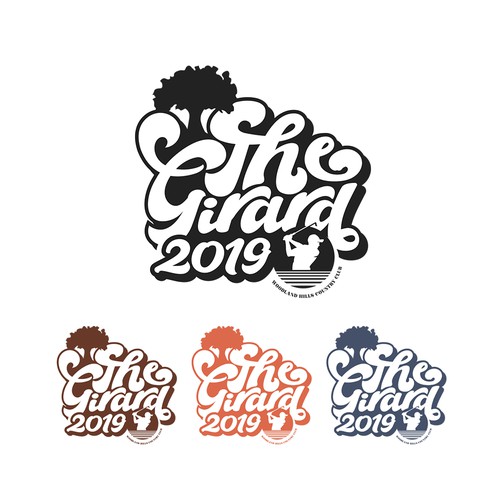 Country club logo with the title 'The Girard 2019'