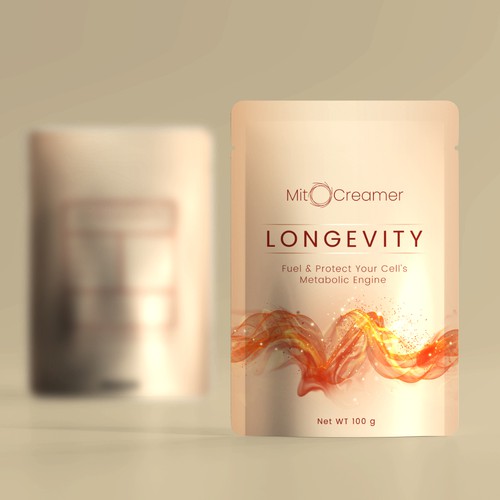 Professional packaging with the title 'MitoCreamer'