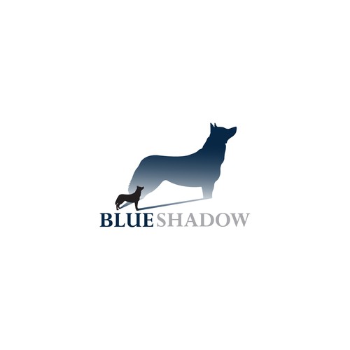 Shadow logo with the title 'logo for Dog'